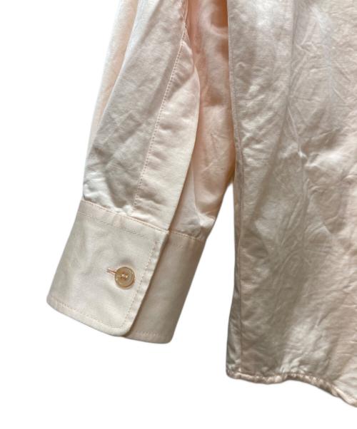 MM6 Maison Margiela（エムエムシックスメゾンマルジェラ）MM6 Maison Margiela (エムエムシックスメゾンマルジェラ) コットンレーヨンシャツ/バックプリントシャツ ピンク サイズ:38の古着・服飾アイテム