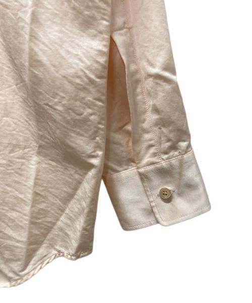 MM6 Maison Margiela（エムエムシックスメゾンマルジェラ）MM6 Maison Margiela (エムエムシックスメゾンマルジェラ) コットンレーヨンシャツ/バックプリントシャツ ピンク サイズ:38の古着・服飾アイテム