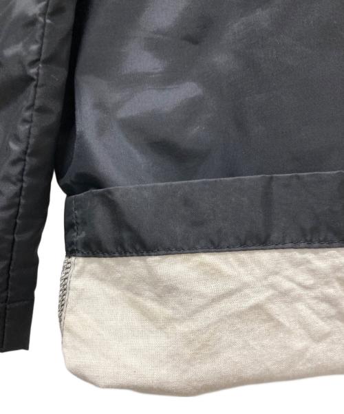 BLACK COMME des GARCONS（ブラックコムデギャルソン）BLACK COMME des GARCONS (ブラックコムデギャルソン) 丸襟ナイロンジャケット ブラック サイズ:XSの古着・服飾アイテム