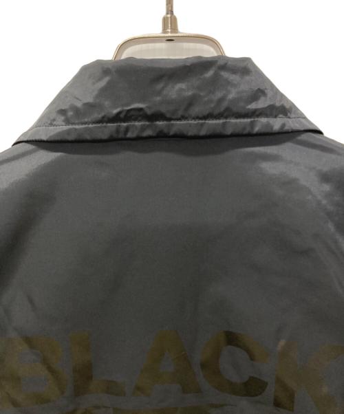 BLACK COMME des GARCONS（ブラックコムデギャルソン）BLACK COMME des GARCONS (ブラックコムデギャルソン) 丸襟ナイロンジャケット ブラック サイズ:XSの古着・服飾アイテム