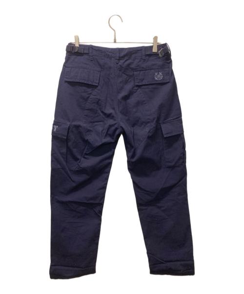 stussy（ステューシー）stussy (ステューシー) リップストップカーゴパンツ ネイビー サイズ:W30の古着・服飾アイテム
