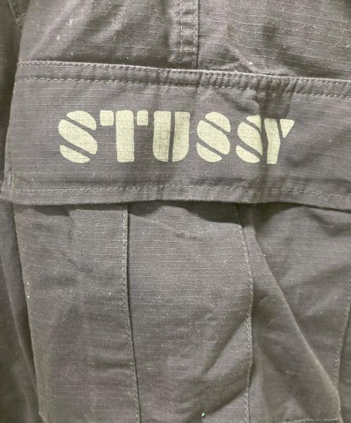 stussy（ステューシー）stussy (ステューシー) リップストップカーゴパンツ ネイビー サイズ:W30の古着・服飾アイテム