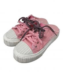 MARC JACOBS（マークジェイコブス）の古着「The Sneaker/キャンバスミュールスニーカー」｜ピンク