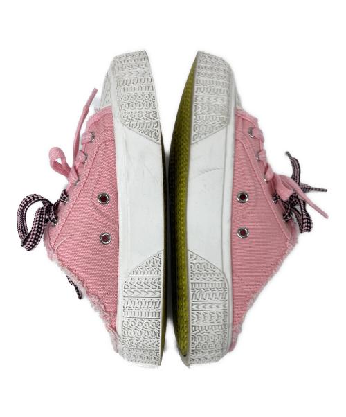 MARC JACOBS（マークジェイコブス）MARC JACOBS (マークジェイコブス) The Sneaker/キャンバスミュールスニーカー ピンク サイズ:36の古着・服飾アイテム