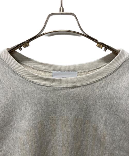 SUGARHILL（シュガーヒル）SUGARHILL (シュガーヒル) College Print Sweat Shirt/カレッジプリントスウェットシャツ グレー サイズ:2の古着・服飾アイテム