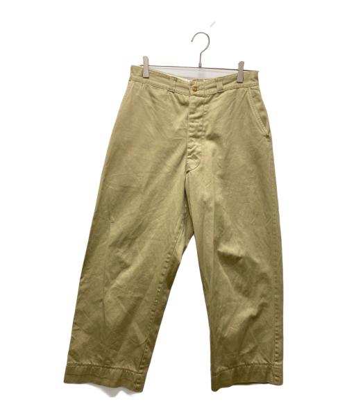 US ARMY（ユーエスアーミー）US ARMY (ユーエスアーミー) 50s M-45 CHINO TROUSERS ベージュ サイズ:W33の古着・服飾アイテム