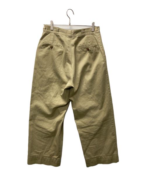 US ARMY（ユーエスアーミー）US ARMY (ユーエスアーミー) 50s M-45 CHINO TROUSERS ベージュ サイズ:W33の古着・服飾アイテム