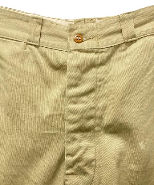 US ARMY（ユーエスアーミー）US ARMY (ユーエスアーミー) 50s M-45 CHINO TROUSERS ベージュ サイズ:W33の古着・服飾アイテム