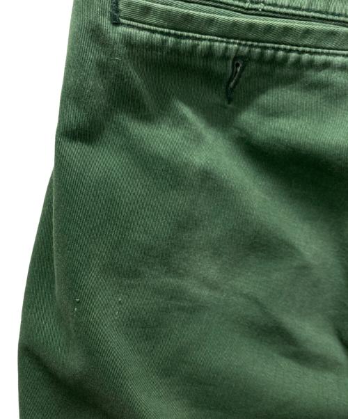 POLO RALPH LAUREN（ポロ・ラルフローレン）POLO RALPH LAUREN (ポロ・ラルフローレン) 2タックパンツ グリーン サイズ:表記サイズなしの古着・服飾アイテム