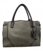 TUMIトゥミ）の古着「STANTON Kiran Tote/トートバッグ」｜グレー×ブラック