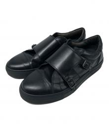 Pantofola d'Oro（パントフォラ ドーロ）の古着「レザーシューズ」｜ブラック