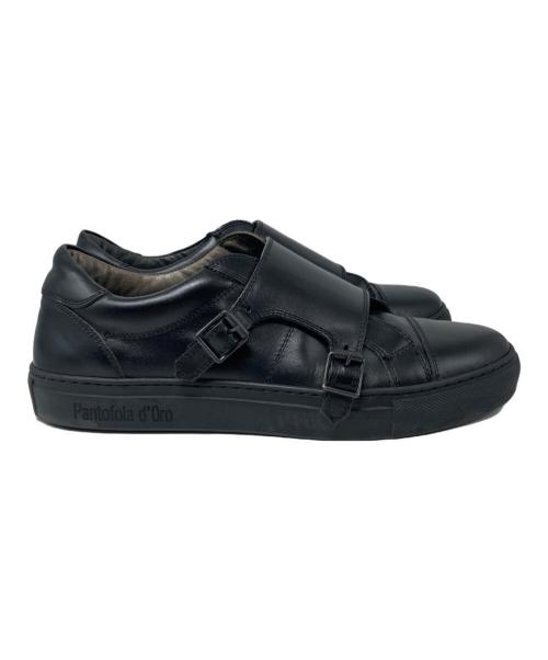 Pantofola d'Oro（パントフォラ ドーロ）Pantofola d'Oro (パントフォラ ドーロ) レザーシューズ ブラック サイズ:40の古着・服飾アイテム