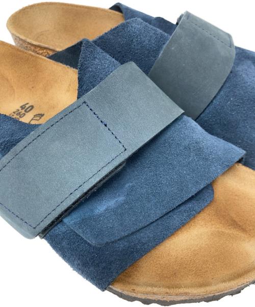 BIRKENSTOCK（ビルケンシュトック）BIRKENSTOCK (ビルケンシュトック) Kyoto サンダル ネイビー サイズ:40の古着・服飾アイテム