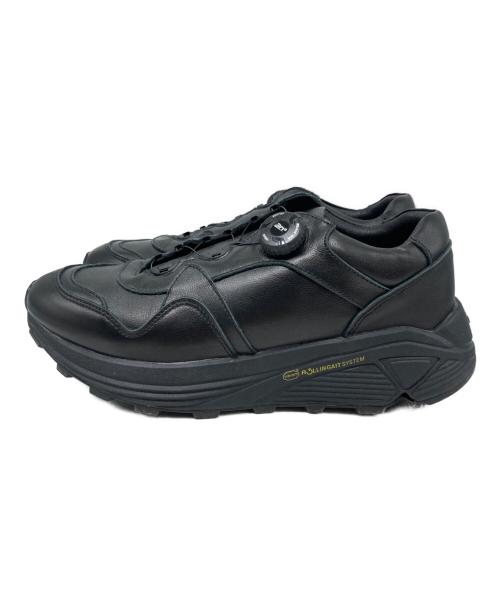 Commodities（コモディティーズ）Commodities (コモディティーズ) LEATHER SNEAKERS/ローカットレザースニーカー ブラック サイズ:42の古着・服飾アイテム