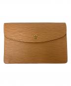 LOUIS VUITTONルイ ヴィトン）の古着「エピ モンテーニュ23 クラッチバッグ」｜ベージュ