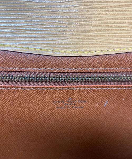 LOUIS VUITTON（ルイ ヴィトン）LOUIS VUITTON (ルイ ヴィトン) エピ モンテーニュ23 クラッチバッグ ベージュの古着・服飾アイテム