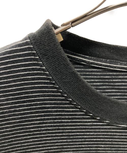 The Ennnoy Professional（ザ エンノイ プロフェッショナル）The Ennnoy Professional (ザ エンノイ プロフェッショナル) S/S Border Tee ブラック サイズ:Lの古着・服飾アイテム