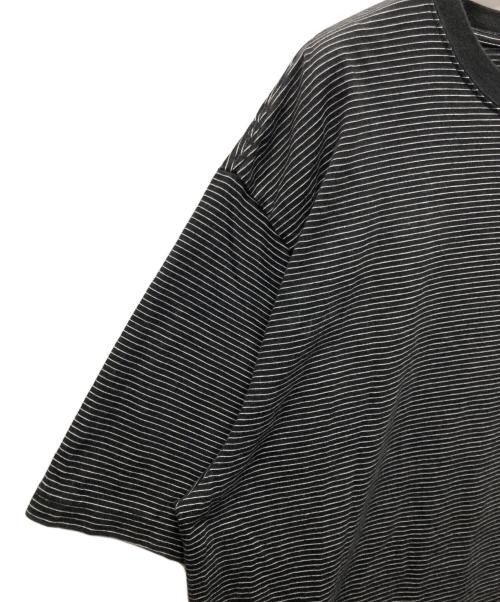 The Ennnoy Professional（ザ エンノイ プロフェッショナル）The Ennnoy Professional (ザ エンノイ プロフェッショナル) S/S Border Tee ブラック サイズ:Lの古着・服飾アイテム