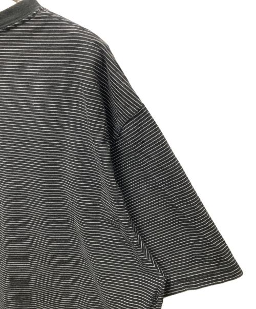 The Ennnoy Professional（ザ エンノイ プロフェッショナル）The Ennnoy Professional (ザ エンノイ プロフェッショナル) S/S Border Tee ブラック サイズ:Lの古着・服飾アイテム