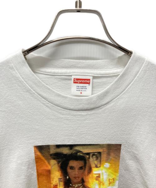 SUPREME（シュプリーム）SUPREME (シュプリーム) Kim in Rhinestonme Tee ホワイト サイズ:Sの古着・服飾アイテム