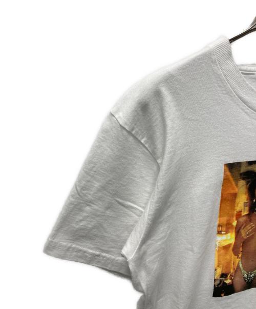 SUPREME（シュプリーム）SUPREME (シュプリーム) Kim in Rhinestonme Tee ホワイト サイズ:Sの古着・服飾アイテム