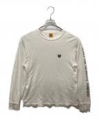 HUMAN MADEヒューマンメイド）の古着「GRAPHIC L/S T-SHIRT」｜ホワイト