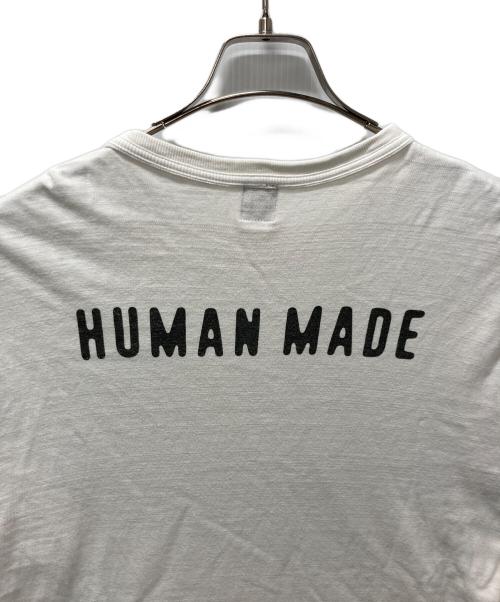 HUMAN MADE（ヒューマンメイド）HUMAN MADE (ヒューマンメイド) GRAPHIC L/S T-SHIRT ホワイト サイズ:Fの古着・服飾アイテム