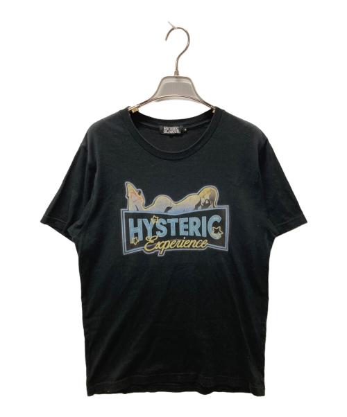 Hysteric Glamour（ヒステリックグラマー）Hysteric Glamour (ヒステリックグラマー) センターネオンガールTシャツ ブラック サイズ:Mの古着・服飾アイテム
