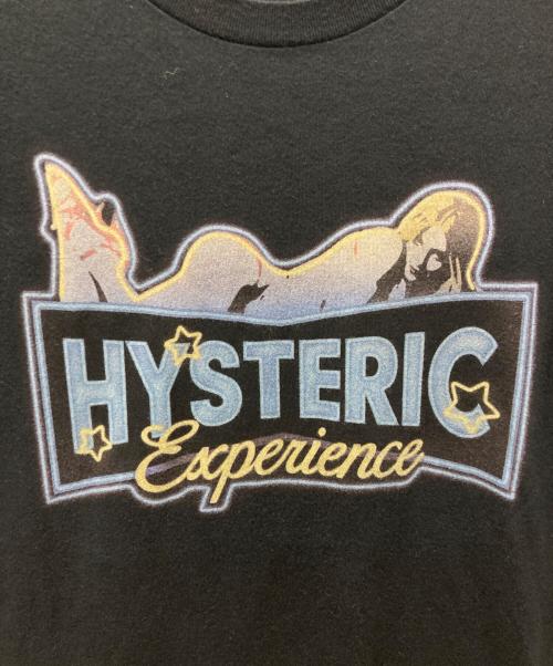 Hysteric Glamour（ヒステリックグラマー）Hysteric Glamour (ヒステリックグラマー) センターネオンガールTシャツ ブラック サイズ:Mの古着・服飾アイテム