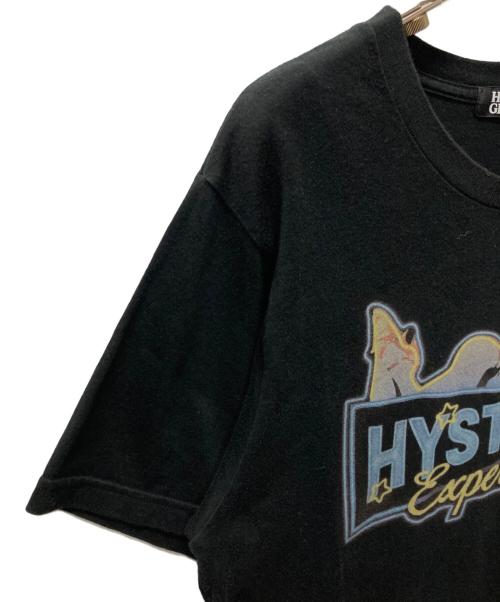Hysteric Glamour（ヒステリックグラマー）Hysteric Glamour (ヒステリックグラマー) センターネオンガールTシャツ ブラック サイズ:Mの古着・服飾アイテム