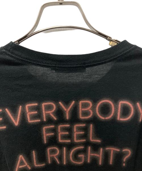 Hysteric Glamour（ヒステリックグラマー）Hysteric Glamour (ヒステリックグラマー) センターネオンガールTシャツ ブラック サイズ:Mの古着・服飾アイテム