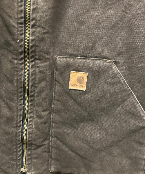 CarHartt（カーハート）CarHartt (カーハート) 裏キルティングダックベスト ブラウン サイズ:２XLの古着・服飾アイテム
