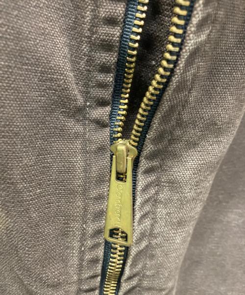 CarHartt（カーハート）CarHartt (カーハート) 裏キルティングダックベスト ブラウン サイズ:２XLの古着・服飾アイテム