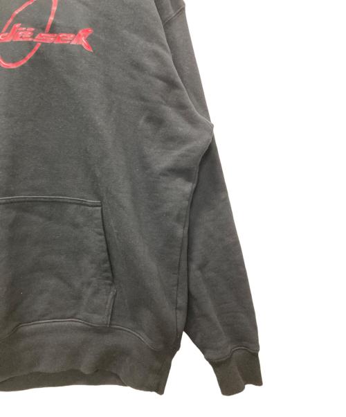 WIND AND SEA（ウィンダンシー）WIND AND SEA (ウィンダンシー) ロゴプリントパーカー ブラック サイズ:XLの古着・服飾アイテム