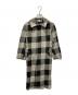 COMME des GARCONS COMME des GARCONS（コムデギャルソン コムデギャルソン）の古着「バックギャザー オープンカラー コート」｜グレー