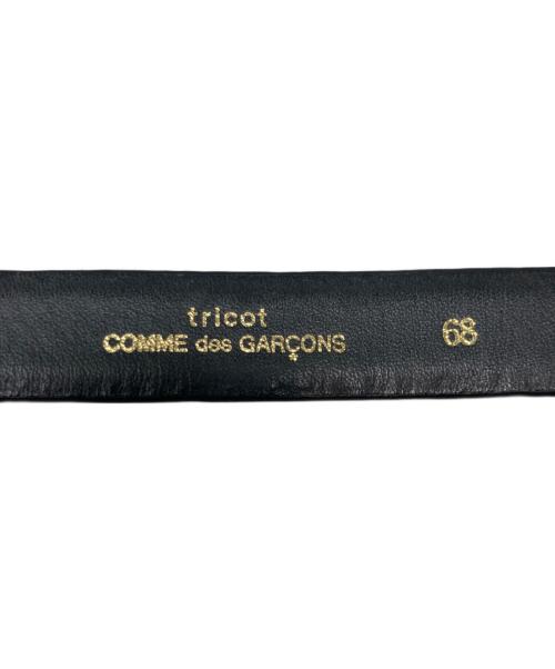 tricot COMME des GARCONS（トリココムデギャルソン）tricot COMME des GARCONS (トリココムデギャルソン) ウエスタンベルト ブラックの古着・服飾アイテム