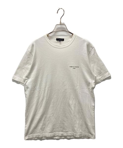 COMME des GARCONS HOMME（コムデギャルソン オム）COMME des GARCONS HOMME (コムデギャルソン オム) プリントTシャツ ホワイト サイズ:Lの古着・服飾アイテム