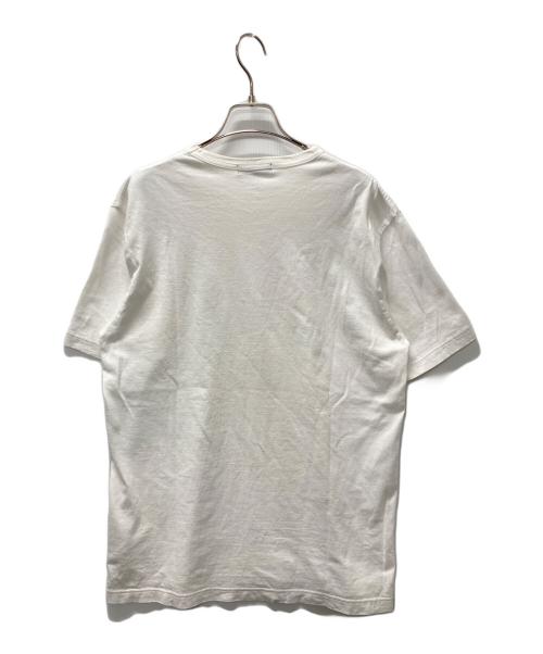 COMME des GARCONS HOMME（コムデギャルソン オム）COMME des GARCONS HOMME (コムデギャルソン オム) プリントTシャツ ホワイト サイズ:Lの古着・服飾アイテム