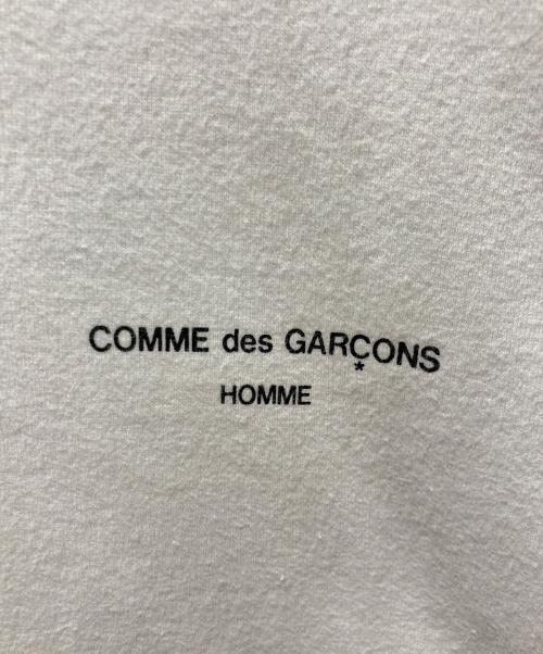 COMME des GARCONS HOMME（コムデギャルソン オム）COMME des GARCONS HOMME (コムデギャルソン オム) プリントTシャツ ホワイト サイズ:Lの古着・服飾アイテム