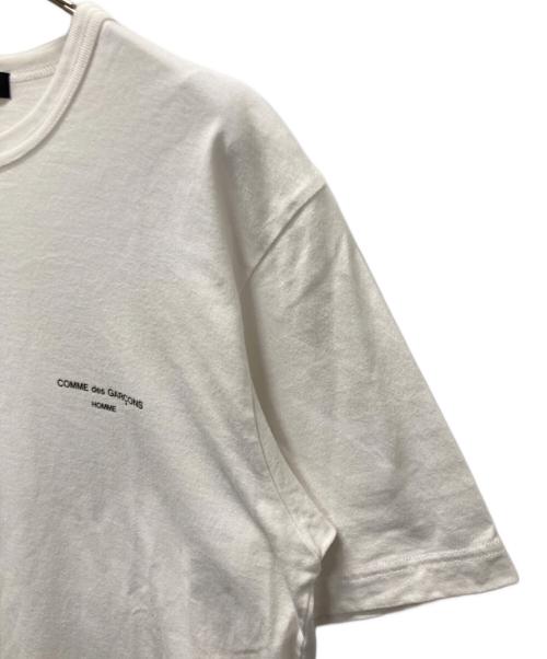 COMME des GARCONS HOMME（コムデギャルソン オム）COMME des GARCONS HOMME (コムデギャルソン オム) プリントTシャツ ホワイト サイズ:Lの古着・服飾アイテム