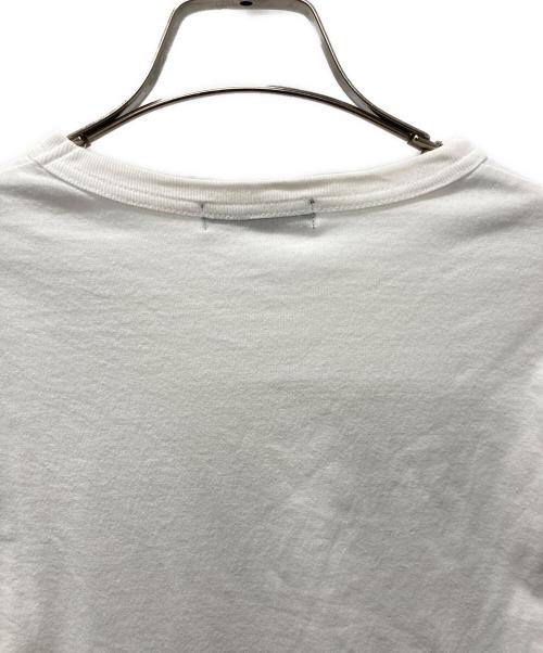 COMME des GARCONS HOMME（コムデギャルソン オム）COMME des GARCONS HOMME (コムデギャルソン オム) プリントTシャツ ホワイト サイズ:Lの古着・服飾アイテム