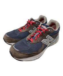NEW BALANCE（ニューバランス）の古着「990v3 MiUSA Elephant Grey Navy」｜グレー