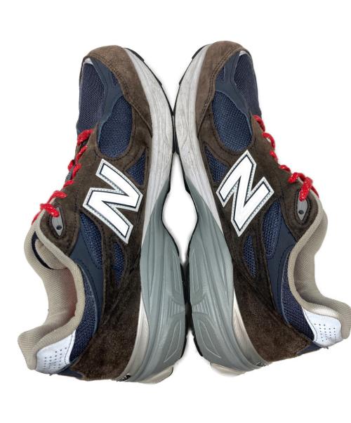 NEW BALANCE（ニューバランス）NEW BALANCE (ニューバランス) 990v3 MiUSA Elephant Grey Navy グレー サイズ:29.5cmの古着・服飾アイテム