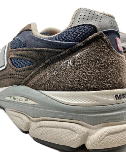 NEW BALANCE（ニューバランス）NEW BALANCE (ニューバランス) 990v3 MiUSA Elephant Grey Navy グレー サイズ:29.5cmの古着・服飾アイテム