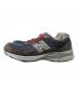 NEW BALANCE (ニューバランス) 990v3 MiUSA Elephant Grey Navy グレー サイズ:29.5cm：7000円