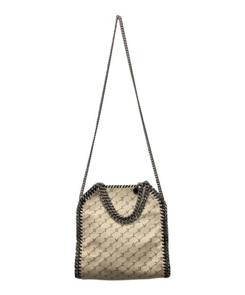 STELLA McCARTNEY（ステラマッカートニー）STELLA McCARTNEY (ステラマッカートニー) ファラベラミニ 2WAYモノグラムトートバッグ ベージュの古着・服飾アイテム