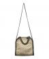 STELLA McCARTNEY (ステラマッカートニー) ファラベラミニ 2WAYモノグラムトートバッグ ベージュ：25000円