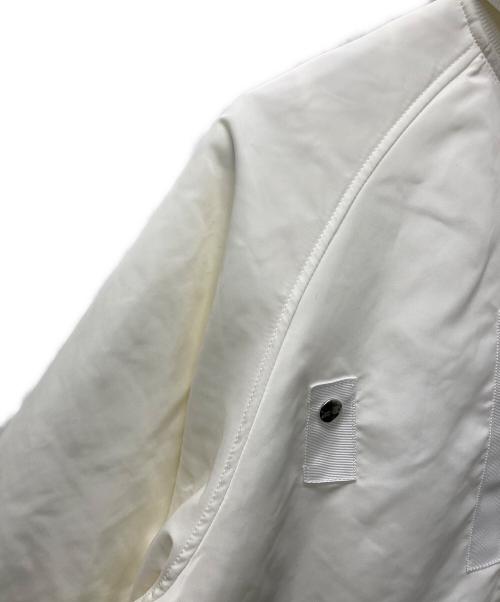 FALON（ファロン）FALON (ファロン) 祈りを込めたMA-1/中綿ジャケット ホワイト サイズ:Lの古着・服飾アイテム