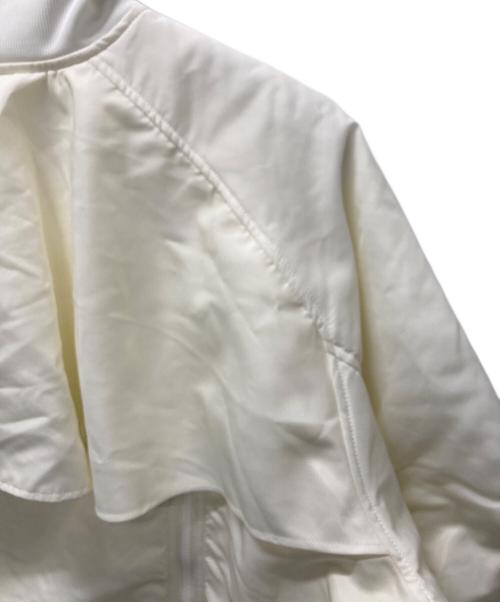 FALON（ファロン）FALON (ファロン) 祈りを込めたMA-1/中綿ジャケット ホワイト サイズ:Lの古着・服飾アイテム