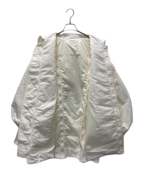 FALON（ファロン）FALON (ファロン) 祈りを込めたMA-1/中綿ジャケット ホワイト サイズ:Lの古着・服飾アイテム